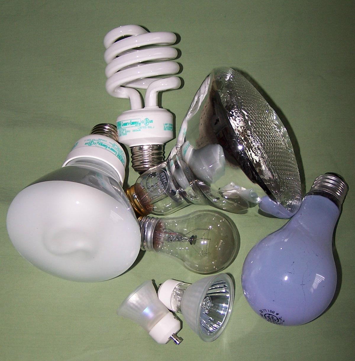 Lots of light bulbs