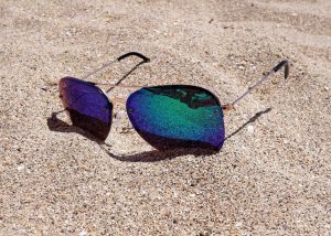 sunglasses with optical coatings