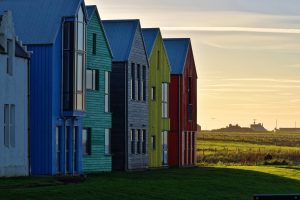 Painted houses