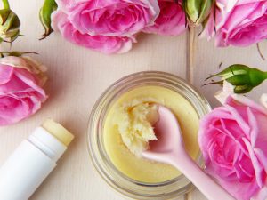 rose oil infused cream