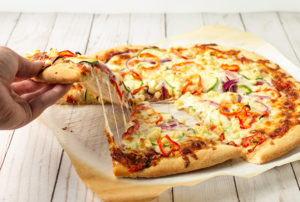 vegan cheese pizza