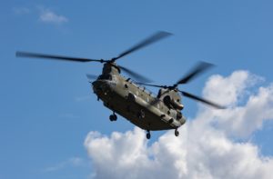 military helicopter - Chinook